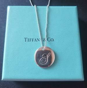 Tiffany And Co Letter Necklace 